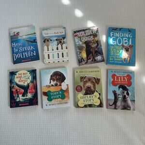 Animal Dog Lovers Children's Books Set of 8 Scholastic